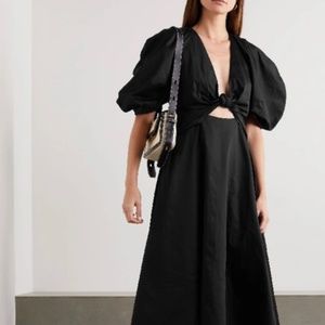 Mara Hoffman black organic cotton Leila dress